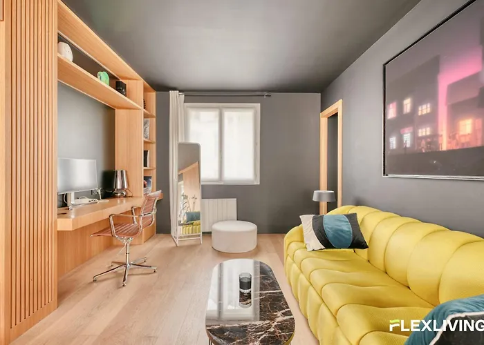 New & Modern 1br Walk To Montmartre شقة باريس