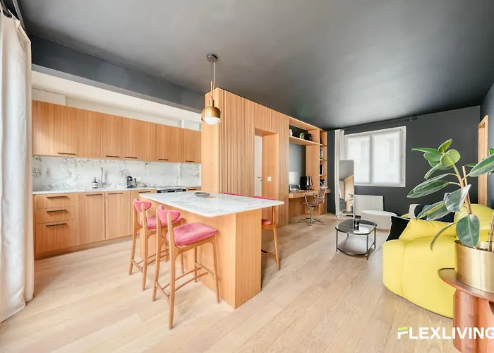 New & Modern 1br Walk To Montmartre شقة باريس